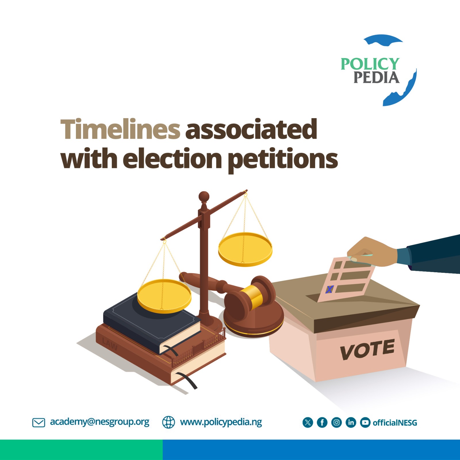 Timelines associated with election petitions and the various stages of the legal process in Nigeria